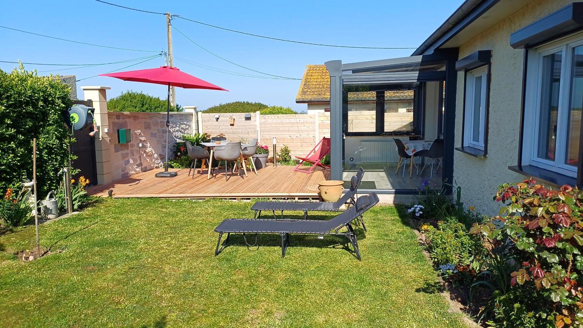 La Maison Entre Deux Plages,Vue Sur Mer Classee 4 Etoiles คริเอล-ซูร์-แมร์ ภายนอก รูปภาพ